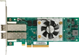 Qlogic QLE2672-CK PCIe 3.0, x8, 2-ports, 16GFC, SR-Optic, трансиверы установлены, LP+FH brackets, OEM