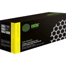 -/ Картридж лазерный Cactus CSP-W2072A желтый (700стр.) для HP Color Laser 150a/150nw/178nw MFP/179fnw