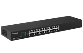Коммутатор/ Tenda TEG1024G Коммутатор неуправляемый, 24 порта, 24x1 Гбит/с, установка в стойку, металлический корпус