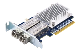 Сетевая карта/ QNAP QXP-16G2FC Dual-port Fiber Channel adapter, 2 x 16 Gb / s SFP +, PCIe Gen3 x8. For QTS OS ONLY