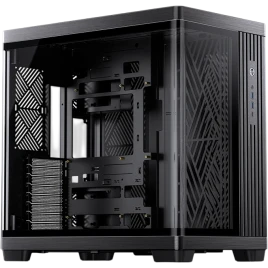 Корпус без блока питания/ Case JONSBO TK-4, Midi-Tower, TG, no fan, 2xUSB-A 3.0 + 1xUSB-C 3.2, ATX, mATX, mITX Black