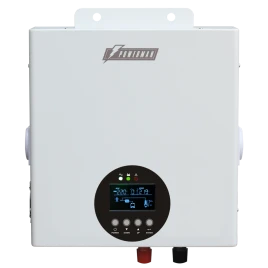 Источник бесперебойного питания/ ИБП POWERMAN Smart 1300 HYBRID, линейно-интерактивный, 1300ВА/800Вт, 165-265В, 2 евророзетки, внешняя свинцово-кислотная (AGM, GEL, FB) или LiFePO4 батарея на 12В емкостью от 100Ач (не входит в комплект поставки), ток заря