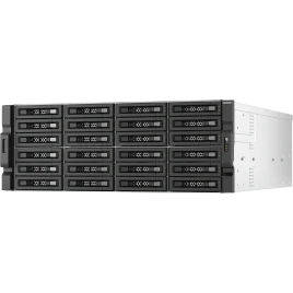 Полка расширения сетевого хранилища без дисков/ ENTERPRISE QNAP TL-R2400PES-RP PCIe Interface JBOD expansion module, 24 bays 3.5 "/ 2.5" SATA 6 Gb/s 4U rackmount, 2 PSU. W/o RAIL-A02-90