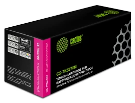 -/ Картридж лазерный Cactus CS-TK5270M TK-5270M пурпурный (6000стр.) для Kyocera Ecosys P6230cdn/M6230c