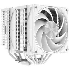 Кулер для процессора/ CPU Cooler SAMA A60W (265W, 4-pin PWM, 156.5mm, 6x6mm, 2x120mm, 78CFM, 29dBA, 2200RPM, S: 1851/1700/1200/115X, AM5/AM4, white)