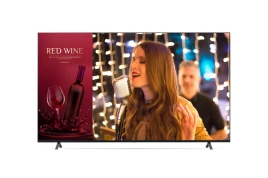 LG 86UN640S 86"UHD; 16/7, 330 кд/м2; ОС webOS 22; Wi-Fi, Buetooth; Динамики; DVB-T2/C/S2; точка доступа; Ориентация установки - альбомная