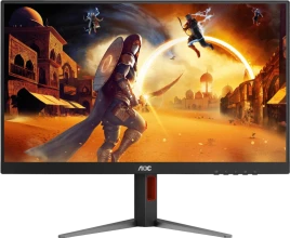 AOC Q27G4/D 27" 2560x1440, IPS, 200Hz, 80M:1, 250cd, 0.3 ms, HDMI 2.0, DisplayPort 1.4, Height adj 130, pivot, VESA 100, 3Y, Black/Red