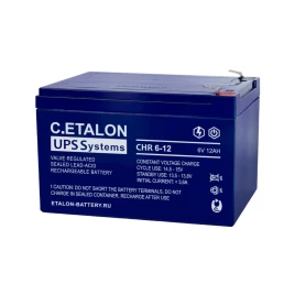Аккумулятор C.ETALON CHR 6В 12 А/ч