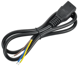 ITK Кабель электропитания PDU 3х1,5 1М C19-б/р