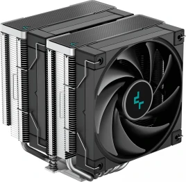 Кулер Deepcool AK620 Soc-AM5/AM4/1200/1700/1851 черный 4-pin 11-28dB Al+Cu 260W 1456gr Ret (R-AK620-BKNNMT-G) [R-AK620-BKNNMT-G]