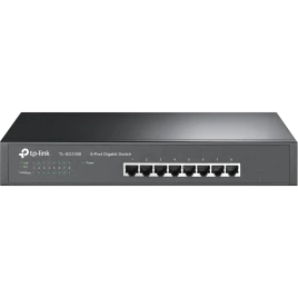 Сетевой коммутатор/ 8-port Gigabit Switch, 8 10/100/1000M RJ45 ports, 1U 13-inch rack-mountable steel case