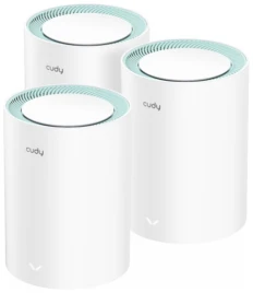 Wi-Fi Mesh-система/ AC1200 Wi-Fi Gigabit Mesh Solution 3-Pack, Chipset MT7621DA+MT7613B+MT7603, Dual-Band, 867Mbps at 5GHz + 300Mbps at 2.4GHz, 802.11ac/a/b/g/n, 2 Gigabit Ethernet Ports, 4 internal antennas, MU-MIMO, DDNS, Zerotier/Wireguard/OpenVPN/IPSe