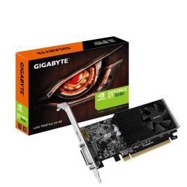 Видеокарта/ VGA GIGABYTE NVIDIA GeForce GT 1030 2GB, DDR4/64-bit, PCIe 3.0, 1xDVI-D, 1xHDMI 2.0, 1-slot