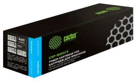 -/ Картридж лазерный Cactus CSP-W2031X голубой (6000стр.) для HP LJ M454/MFP M479