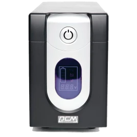 ИБП Powercom IMD-1025AP, LCD, линейно-интерактивный, 1025 ВA, 619 Вт, 4 розетки IEC320 C13 с резервным питанием,  2 розетки IEC320 C13 с фильтрацией, USB, защита RJ45/RJ11, ШхГхВ 130х382х192мм, 13.4 кг/ UPS Powercom IMD-1025AP, LCD, Line Interactive, 1025