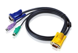 Кабель KVM PS/2 "гидра" 1.8м SP15 M(Y)-- HD15M/MINIDIN6M/ CABLE SP15 M(Y)-- HD15M/MINIDIN6M 1.8m