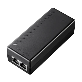 Инжектор/ 30W Gigabit PoE+/PoE Injector, 802.3at/802.3af Standard, Data and Power Carried over The Same Cable Up to 100 Meters, Plastic Case