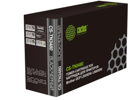 Картридж лазерный Cactus CS-TN3480 TN-3480 черный (8000стр.) для Br