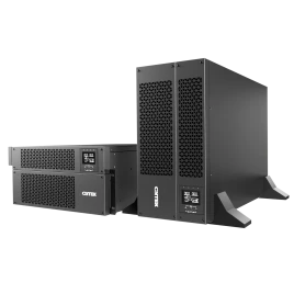 Источник бесперебойного питания/ ONTEK SM RT 10 (SB), 10 кВА/10 кВт (PF=1) с внутренними аккумуляторными батареями 20шт/9Ач, выходными клеммами и выходными розетками 8шт х С13, 4шт х С19, с выключателем сервисного байпаса и выходным выключателем, зарядное