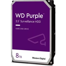 Жесткий диск/ HDD WD SATA3 8Tb Purple 5640 256Mb 1 year warranty