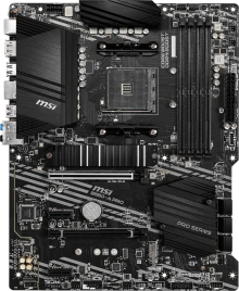 Материнская плата/ MB MSI AMD B550 sAM4, 4xDDR4(128GB), HDMI 2.1/DP, 1xPCIe 4.0x16, 1xPCIe 3.0x16, 2xPCIe 3.0, 1xLAN, 6xSATA 6Gb/s, 2xM.2, 1xUSB-C, 3xUSB 3.2, 4xUSB 2.0, 1xPS/2, ATX