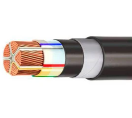 Кабель медный силовой бронированный ВБШвнг(А)-LS 5х6-1 (ож) ГОСТ