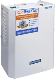 Стабилизатор ЭНЕРГИЯ  9 000 ВА серии Ultra/ Stabilizer ENERGY 9,000 VA Ultra series