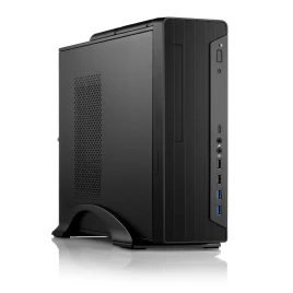 Корпус с блоком питания 400Вт./ Case Foxline mATX Desktop 400W FL-418 mATX case, black, w/PSU SFX 400W, w/2xUSB3.0+2xUSB2.0+1xType-C (USB2.0)