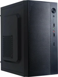 Корпус Accord ENTRY ACC-242B черный mATX 1x80mm 2xUSB2.0 audio [ACC-242B]