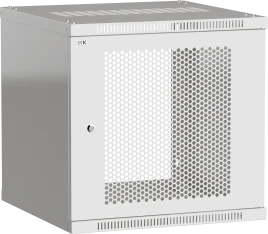 ITK Шкаф LINEA WE 12U 600x650мм дверь перфорированная серый