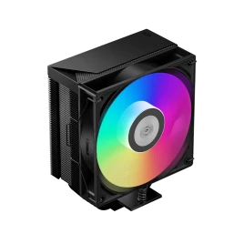 Кулер для процессора/ CPU Cooler PCCooler RT500 TC ARGB BK (245W, 4-pin PWM, 152mm, Al/Cu, 5x6mm, ARGB, 1x120mm, 73.32CFM, 34.9dBA, 2200RPM, S: 1851/1700/1200/115X, AM5/AM4, black)