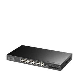 Коммутатор/ 24-Port Layer 3 Managed Gigabit Switch with 4 10G SFP Slots