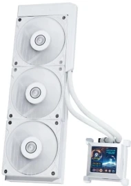 Система водяного охлаждения Lian-Li HydroShift LCD 360S Soc-AM5/AM4/1700/1851 белый 4-pin 29.8dB Al+Cu LCD 330W Ret (G89.GHSLCD36SW.R0) [G89.GHSLCD36SW.R0]