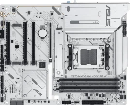Материнская плата Asus X870 MAX GAMING WIFI7 W SocketAM5 AMD X870 4xDDR5 ATX AC`97 8ch(7.1) 2.5Gg RAID+HDMI