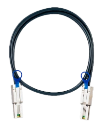 Кабель/ QNAP CAB-SAS05M-8088 mini SAS cable (SFF-8088), 0.5 m