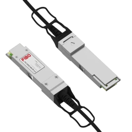 Кабель/ FIBO FT-Q100-DAC1m QSFP28 to QSFP28 DAC модуль, медный кабель Belden, 1 метр