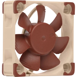 Кулер для корпуса/ Case Cooler Noctua NF-A4x10 PWM (40x40x10mm, 4-pin PWM, 5.2CFM, 19.6dBA, 5000RPM, Beige/Brown)