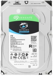 Жесткий диск/ HDD Seagate SATA3 4Tb 5400 Skyhawk Surveillance 256Mb 1 year warranty (replacement ST4000VX013, ST4000VX005)