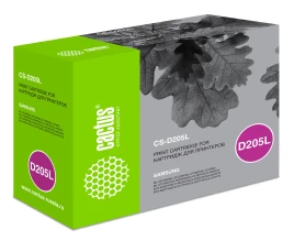 -/ Картридж лазерный Cactus CS-D205L MLT-D205L черный (5000стр.) для Samsung ML-3310/3710/SCX-5637/4833