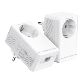 AV1000 Комплект гигабитных адаптеров Powerline с розеткой/ AV1000 Gigabit Passthrough Powerline Starter Kit
