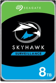 Жесткий диск/ HDD Seagate SATA3 8Tb SkyHawk 5400 256Mb 1 year warranty