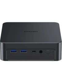 Компьютер/ Chuwi AuBox  Intel Core Ultra 7 256V(2.2Ghz)/16384Mb/1000PCISSDGb/Int:Intel Iris Xe Graphics/BT/WiFi/war 1y/0.865kg/Gray/Win11Pro + DDR5 (no Slots)/USB3.2*5/HDMI*2/DP*1/RJ45*1/WIFI6E,BT5.3/Tipe-C*2/bracket/Aluminum Alloy + Galvanize
