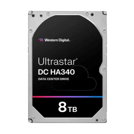 Жесткий диск/ HDD WD SATA 3.2 LFF Server 8Tb Ultrastar DC HA340 7200 6Gb/s 256MB 1 year warranty (replacement HUS728T8TALE6L4, HUH721008ALE604, ST8000NM017B)