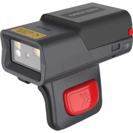 Сканер-кольцо/ Сканер-кольцо Meferi MS300R / 1D, 2D EM3596 сканирующий модуль / NFC / Увеличенная батарея 1250 мАч / Кнопка сканирования