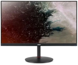Монитор/ ACER XV272UV3BMIIPRX 27'', ZeroFrame Yes, Black, 16:9, IPS, 2560x1440, 0,5 / 1ms, 350, 400 HDR Peakcd, 180Hz, 2xHDMI(2.0) + 1xDP(1.2) + Audio Out, Speakers 2Wx2, sync: FreeSync Premium, hdr: HDR 400, hadj 120, DE: Delta E<1