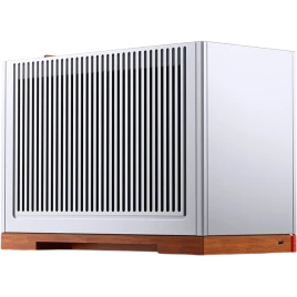 Корпус без блока питания/ Case JONSBO T9, Micro-Tower, no fan, 1xUSB-C 3.2, SFX PSU Support, mITX Silver