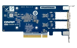 Сетевая карта/ QNAP QXG-10G2SF-X710 LAN Expansion Card, PCIe Gen3 x8, 2 x SFP+ ports (10Gbps/1Gbps)