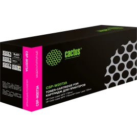 -/ Картридж лазерный Cactus CSP-W2073A пурпурный (700стр.) для HP Color Laser 150a/150nw/178nw MFP/179f