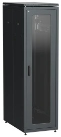 ITK LINEA N 38U 600х1000мм стек. пер. дв. чер.
