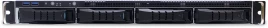 Серверная платформа/ SB101-A6, 1U, 2xLGA-4189, 4x 3.5"/2.5" tri-mode hot-swap, 2x 2.5" 9mm SATA internal, AIC Server Board(2xs4189, 32xDDR4 DIMM), 8x 4056 fans, Acbel 1200W redundant PSU, platinum, A6, 32x DDR4 RDIMM, Intel PCH C621A, WATX,